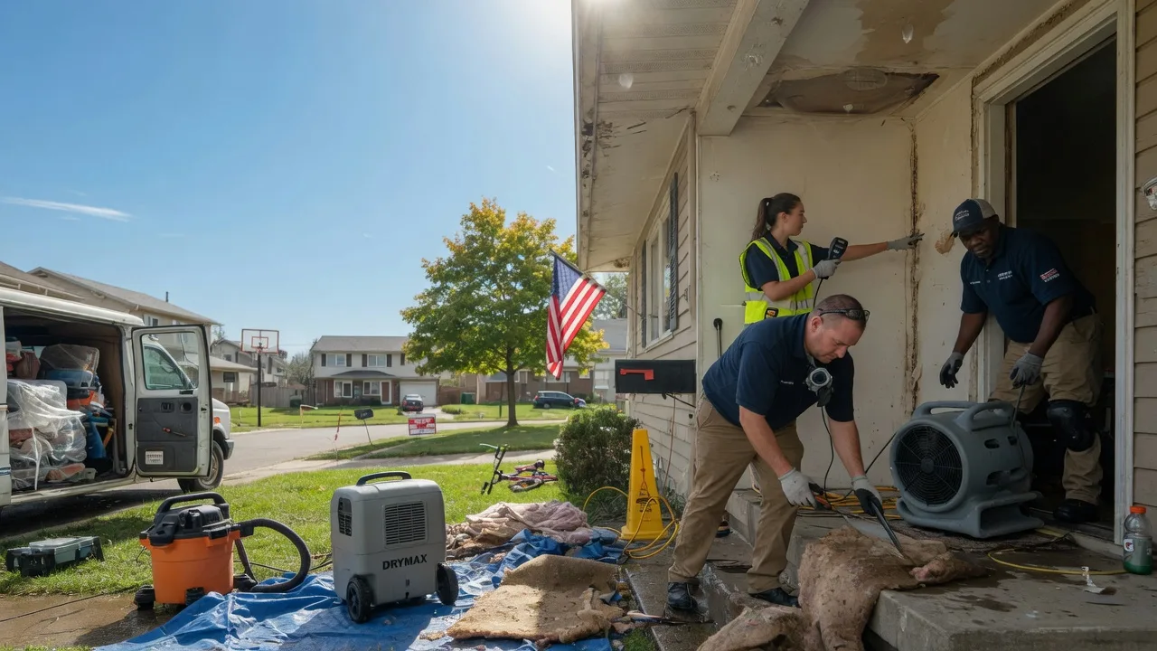 Water Damage Restoration in Golva, ND near me